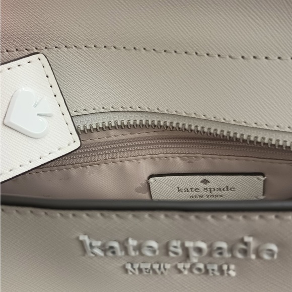 Brand new Kate Spade handbag white leather - Picture 2 of 3